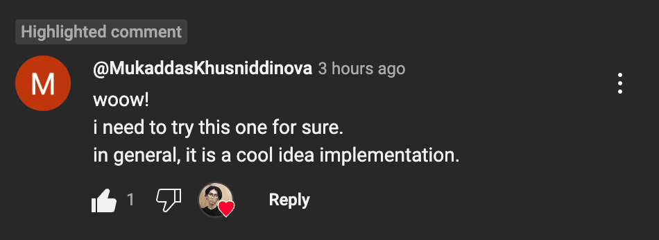 User Love